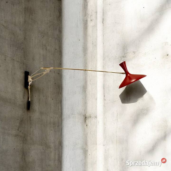 Kinkiet DiaboloCosack lata 50 klasyk vintage Oświetlenie Kalisz