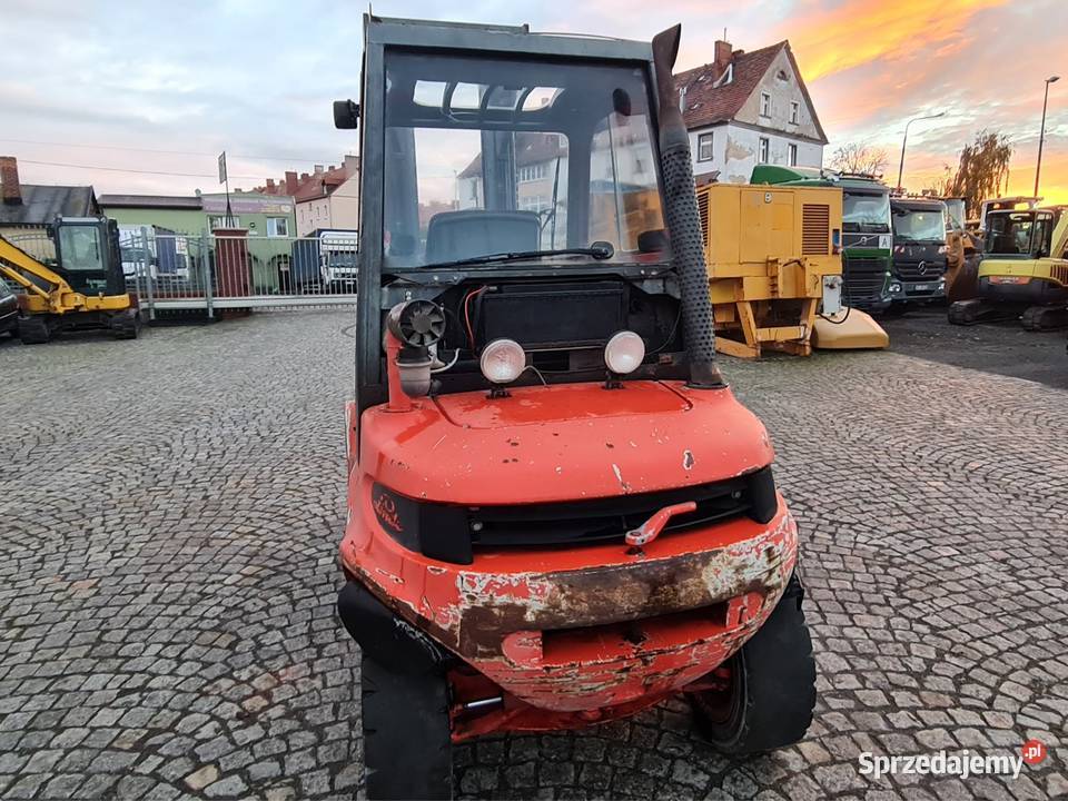 Wózek widłowy Linde H40D wysokość podnoszenia
