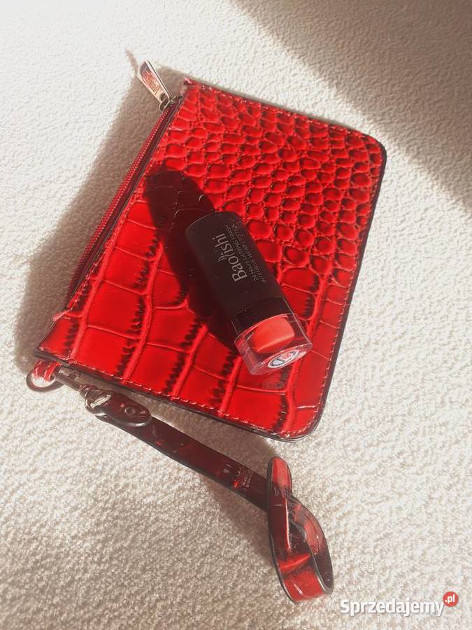 saszetka czerwona pomadka Gdańsk