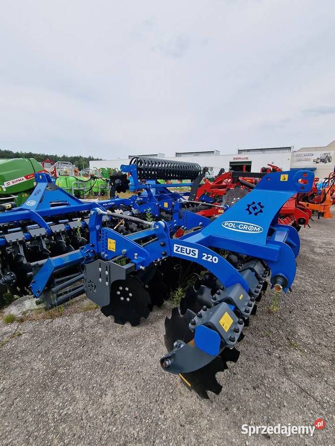 Brona talerzowa kompaktowa BTL ZEUS 220 PolGrom łódzkie Rawa Mazowiecka sprzedam