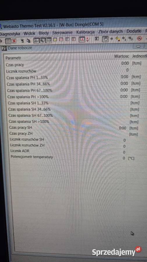 Nowy nowe ogrzewanie postojowe Scania Webasto