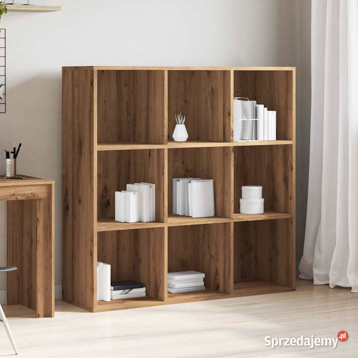 Regał na książki kolor dąb artisan 98x29x975 Warszawa