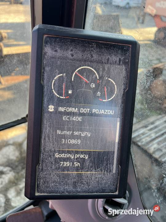 Koparka gąsienicowa Volvo EC140 EL Zator