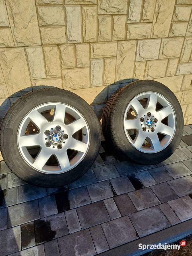 Felgi z oponami bmw e46 seria 3 opony 1620555 Samochodowe sprzedam