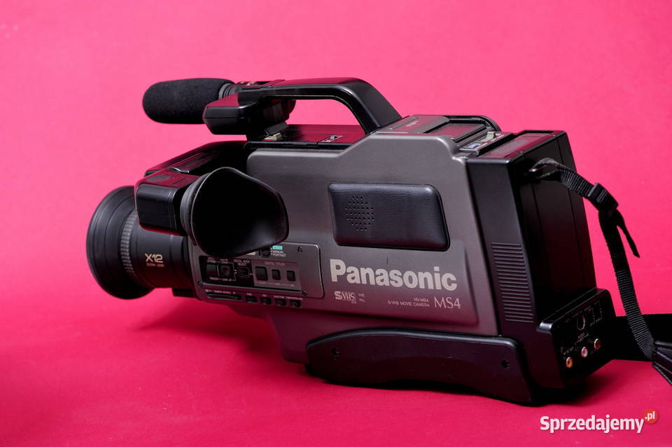 Panasonic S VHS MS4 Hi Fi Stereo kamera Wrocław