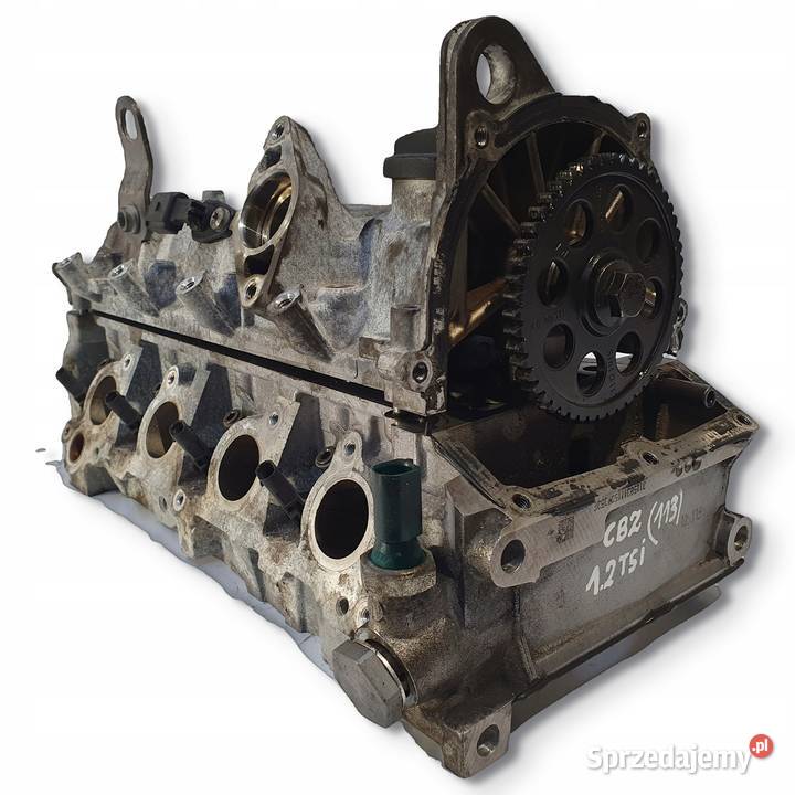 GŁOWICA CYLINDRÓW wałek VW Polo V 12 TSI