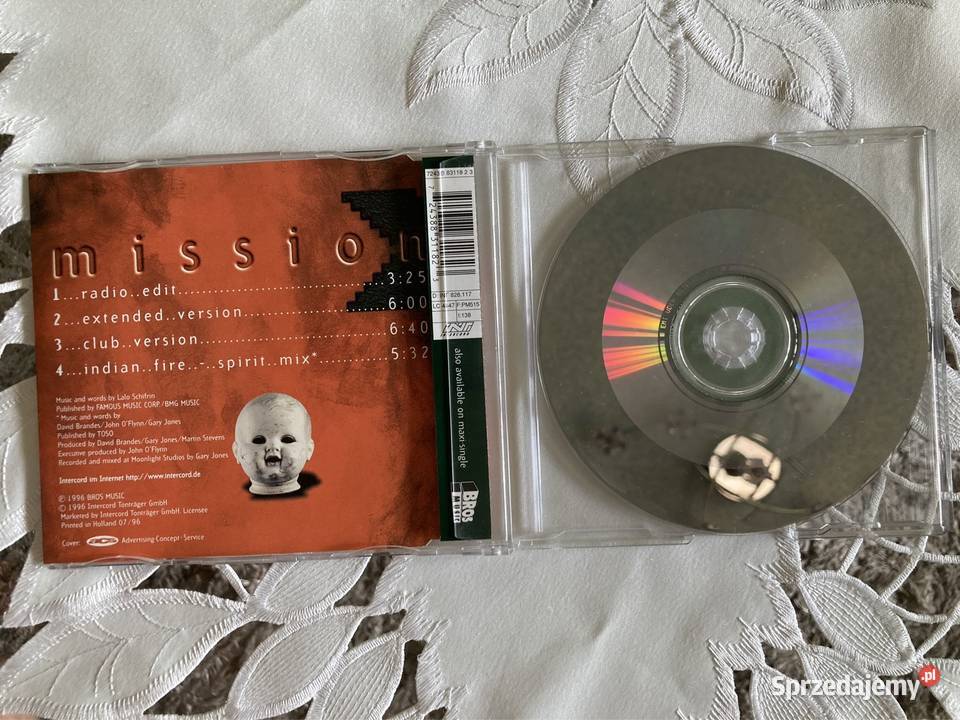 Płyta Cd Single Mission Mission Impossible CD Czerwionka-Leszczyny