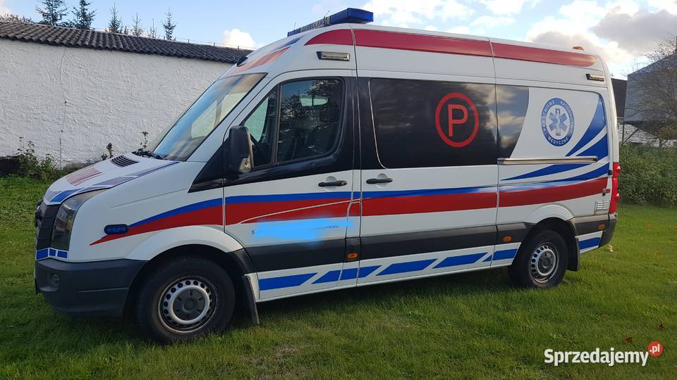 Ambulans karetka Volkswagen Crafter nosze 196