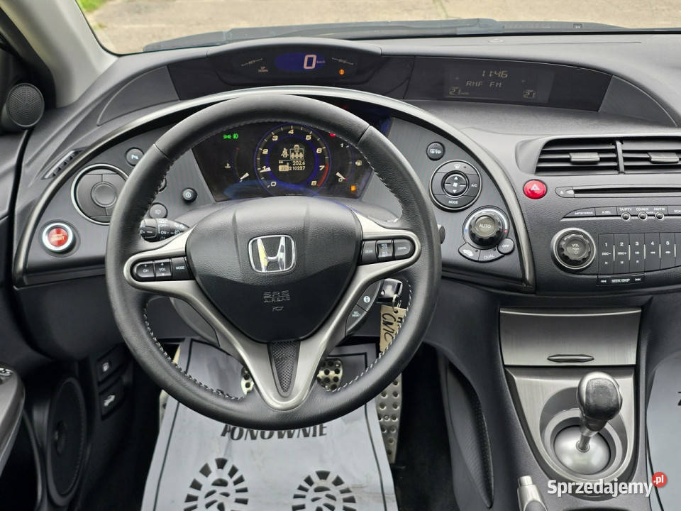 Honda Civic TypeS panorama BezRdzy VIII 20062011 czarny Białogard