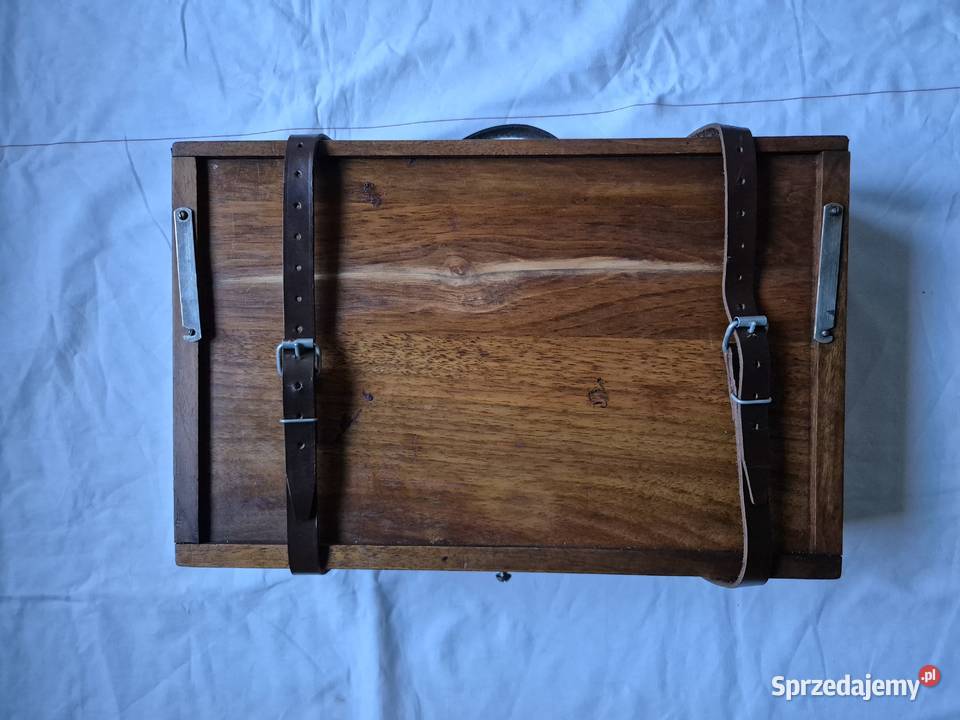 Sztaluga plenerowa z końca XIX wieku mahoń Brzesko