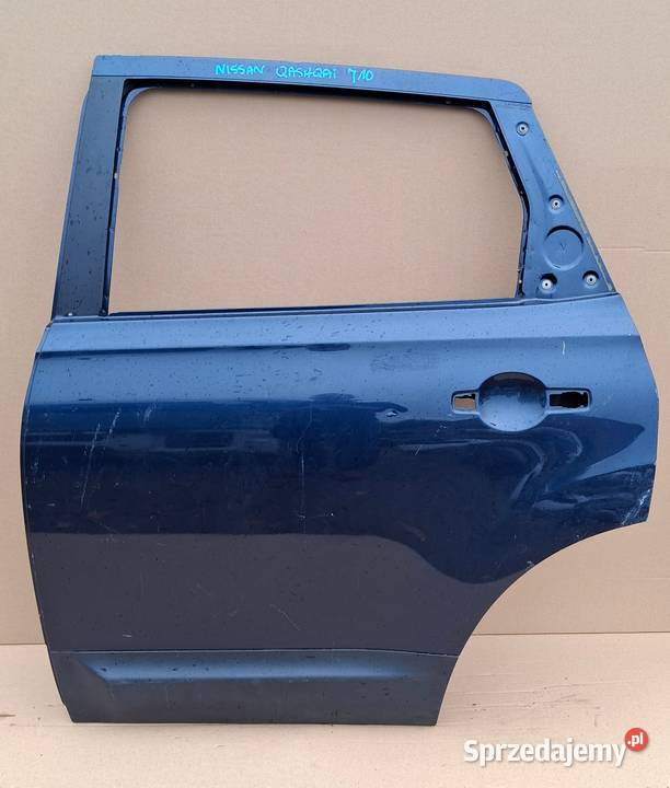 NISSAN QASHQAI J10 DRZWI LEWE TYLNE LEWY TYŁ Motoryzacja Bieleń