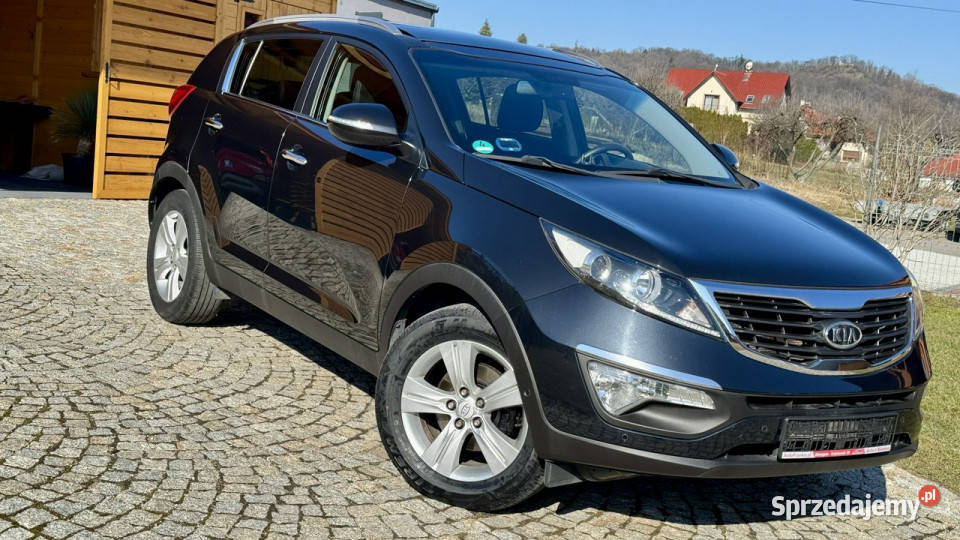 Kia Sportage 16 GDI 135 z Niemiec Tempomat relingi dachowe Strzegom