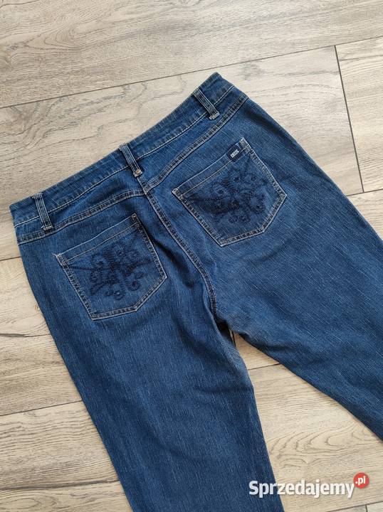 Dzinsowe spodnie Proste 40 Jasło