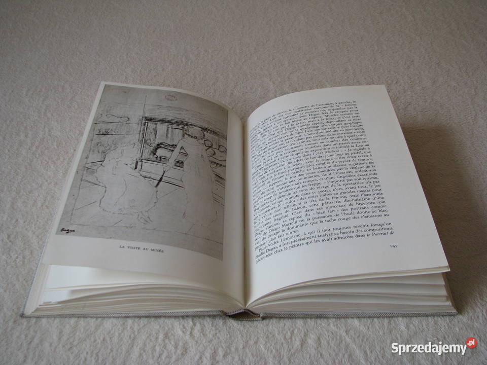 Degas Jean Bouret publikacja w języku francuskim Brzegi sprzedam