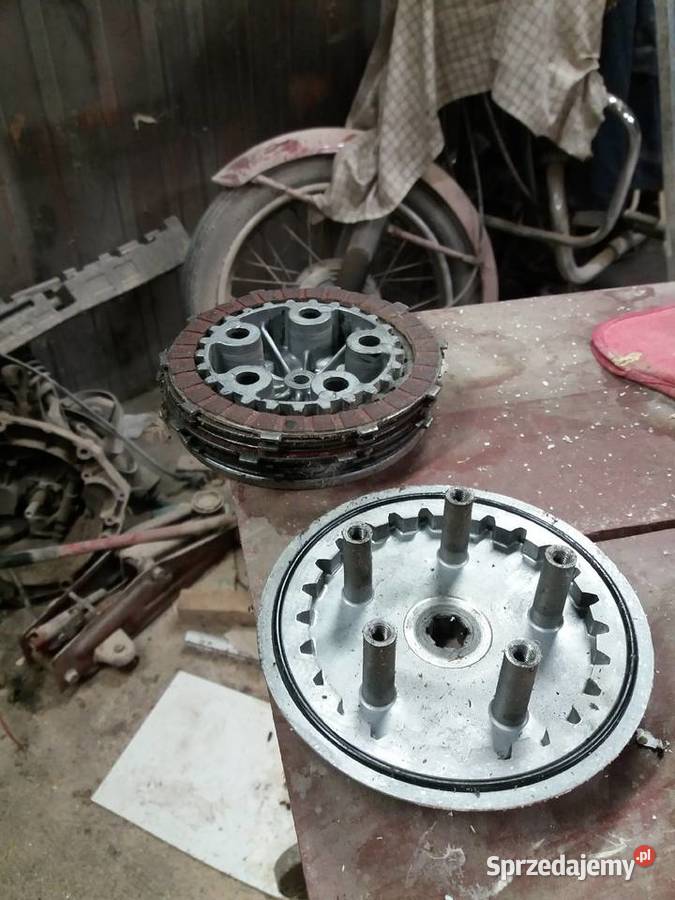 Sprzęgło jawa 350 ts Silniki i osprzęt Części motocyklowe Wodzisław Śląski