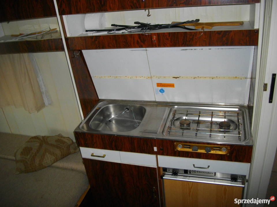przyczepa kemping Munsterland 1986 45 metra zachodniopomorskie Pyrzyce