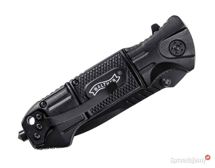 Nóż taktyczny Walther 50715 składany BTK Black