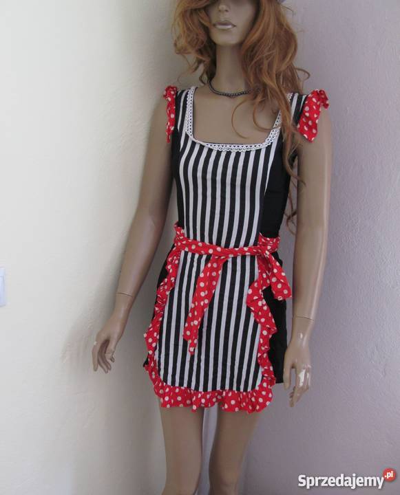 Strój pokojówki przebranie rozmiar s Odzież damska Zamość