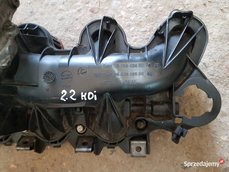 PEUGEOT 4007 CCROSSER 22 HDI KOLEKTOR SSACY Turkowice