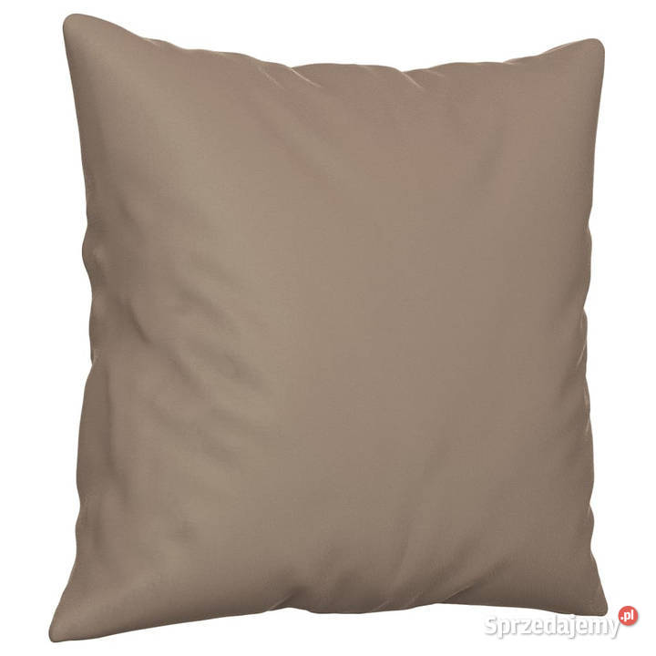 Poduszki ozdobne 2 taupe 40x40 mikrofibra Poduszki mazowieckie Warszawa