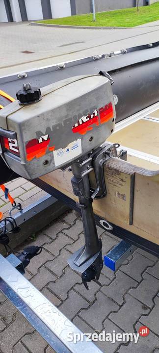 Silnik zaburtowy Mariner 2hp spalinowy łódka Olsztyn