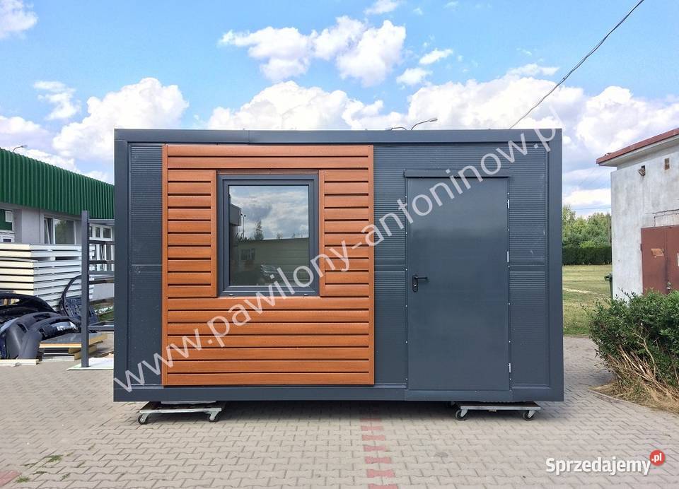 NOWY PAWILON HANDLOWY KONTENER BIUROWY SKLEP mazowieckie Warszawa
