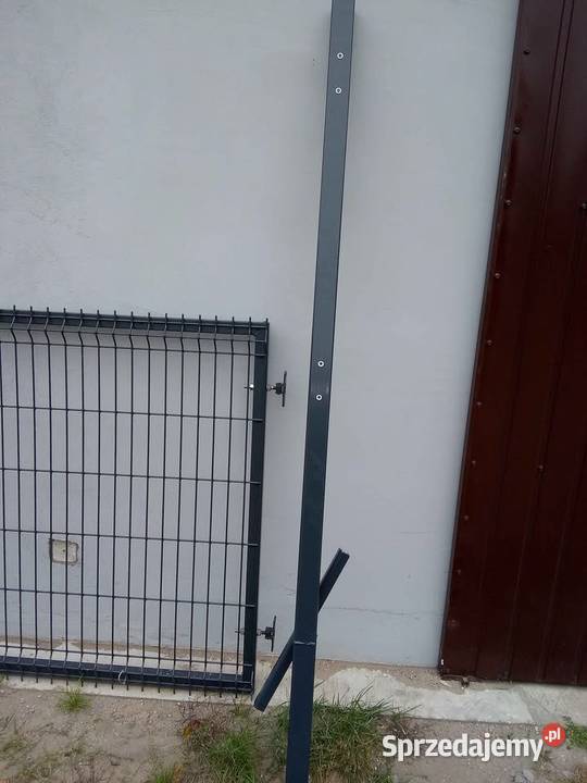 Brama dwuskrzydłowa 300 x125 z słupkami w Wągrowiec