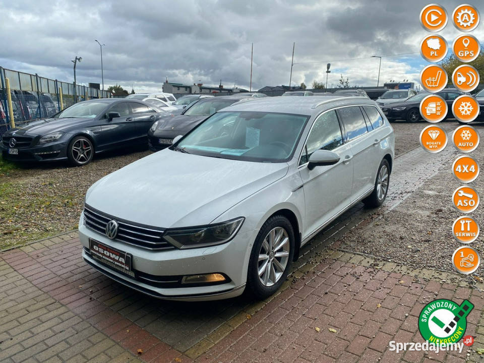 Volkswagen Passat 20tdi 190 4Motion skóry zamsz elektryczne lusterka pomorskie Gdańsk