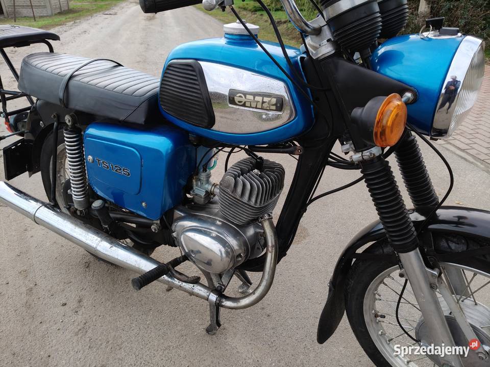 MZ ts 125 1981r z dokumentami do rejestracji Kalisz sprzedam