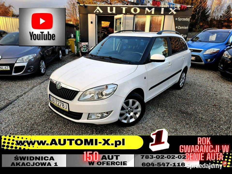 koda Fabia 16 TDI SPRZEDANY klimatyzacja Fabia dolnośląskie Świdnica