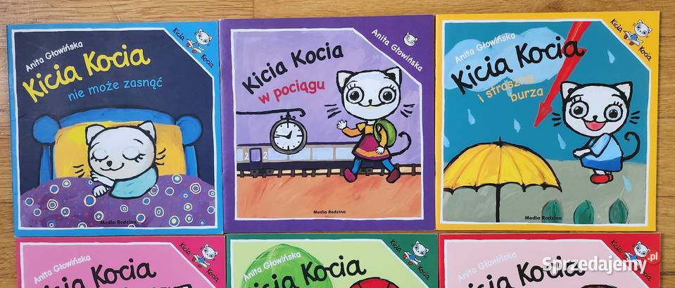 Zestaw książek Kicia Kocia Anita Głowińska