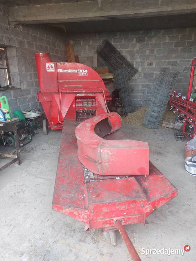 Rozdrabniacz rębak z podajnikiem Epple Blasius