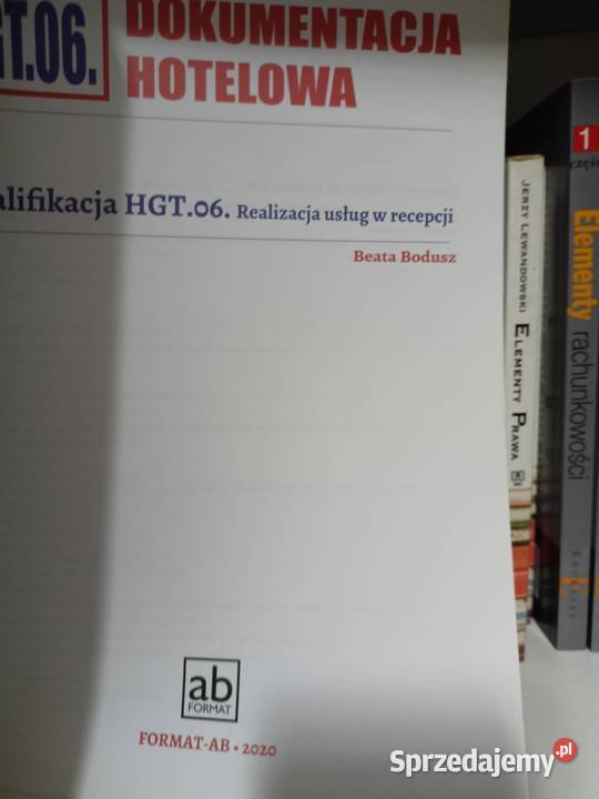 Dokumentacja hotelowa książki Warszawa sprzedam