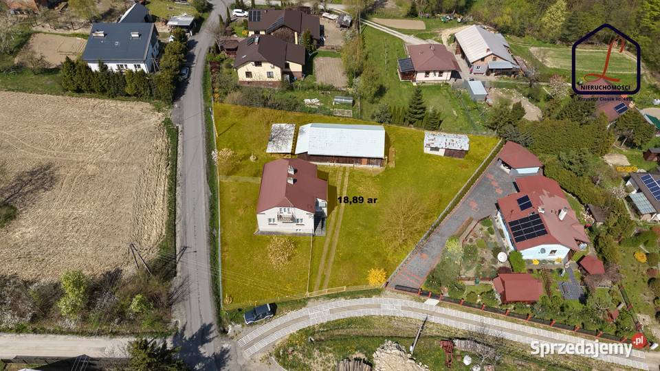 Sękowa Dom 80m2 działka 19 ar