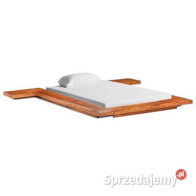 Rama łóżka futon w japońskim stylu drewno Warszawa