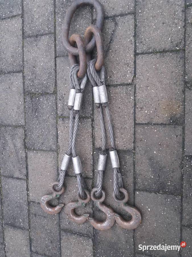 zawiesie hakowe 4 x 5 ton Gliwice sprzedam