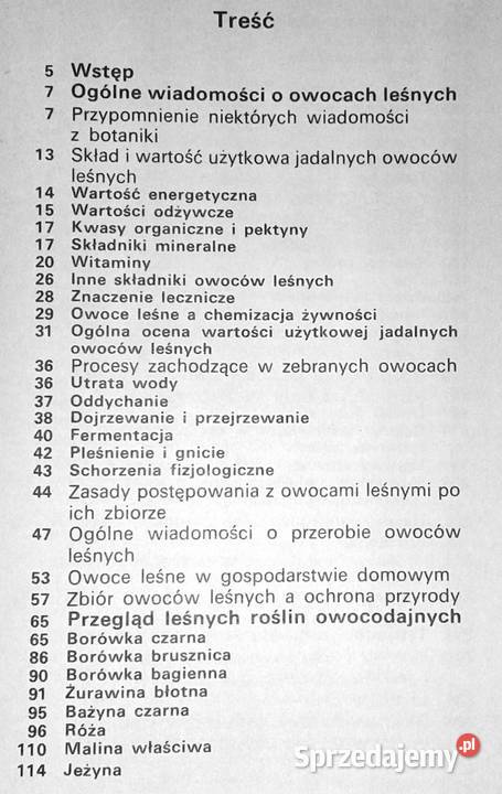 Jadalne owoce leśne Wiesław Grochowski Rok wydania 1983 Chełm