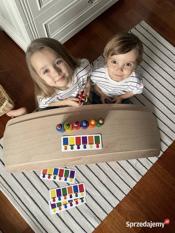 Sorter kolorów ludziki układanka lewopółkulowa łódzkie Zduńska Wola