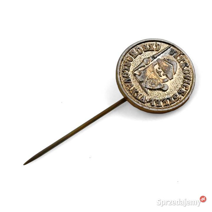 Vtkovice Steel 15 Metal Przypinka Socrealizm Szczecin