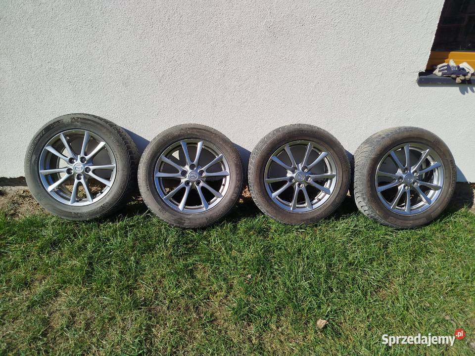 Alufelgi Mazda 6 CX5 5x1143 17 aluminiowe małopolskie Jasień sprzedam