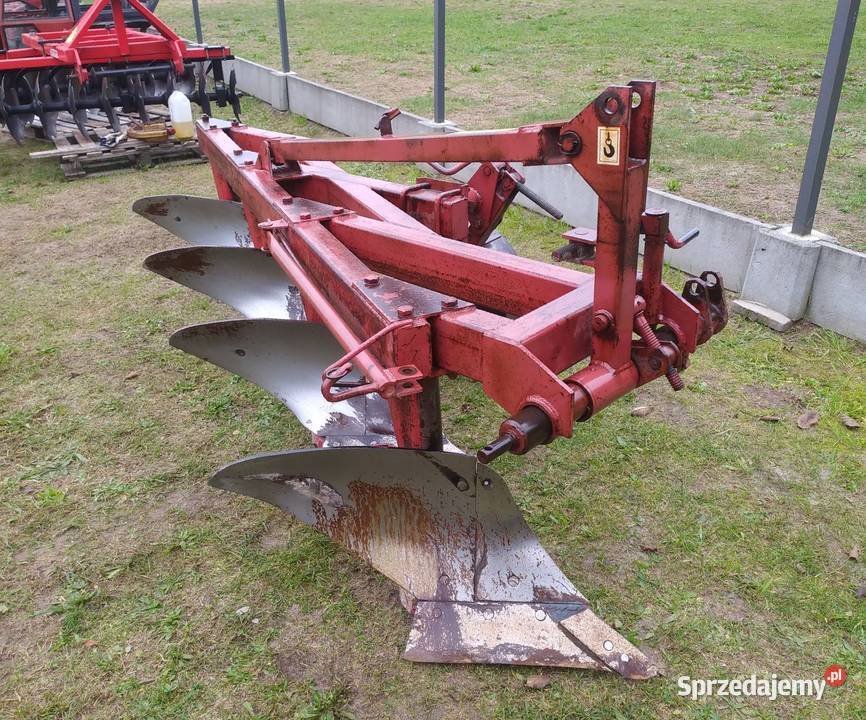 Pług 4skibowy średni na wysokiej słupicy
