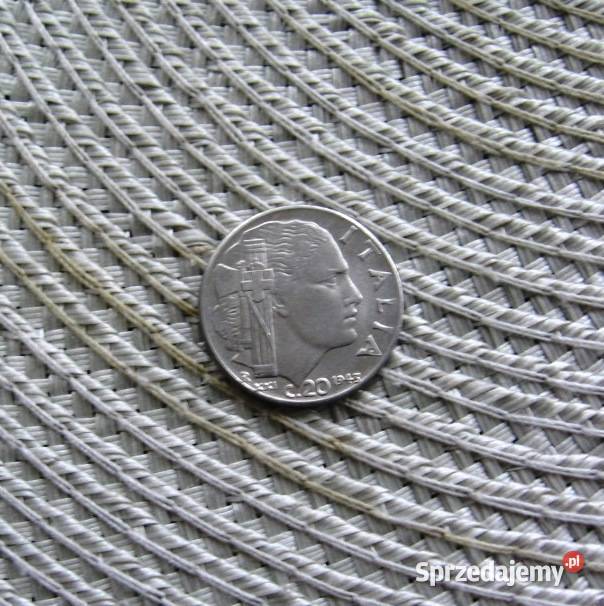 Włochy 20 Centesimi 1943r Kalisz