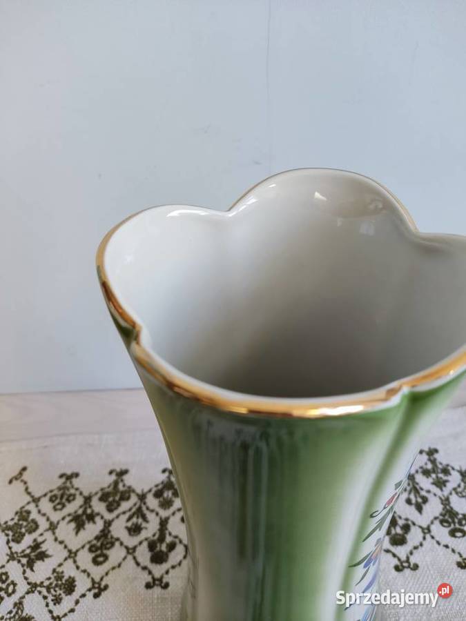Wazon ceramiczny Lubiana w ludowym stylu Głuchołazy