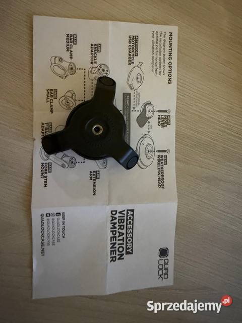 Tłumik drgań telefonu QUAD LOCK oryginał Akcesoria motocyklowe śląskie Katowice sprzedam