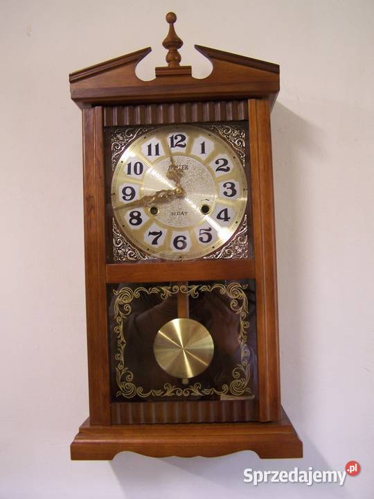 Zegar ścienny mechaniczny JUPITER 31 Day sprawny Koszalin