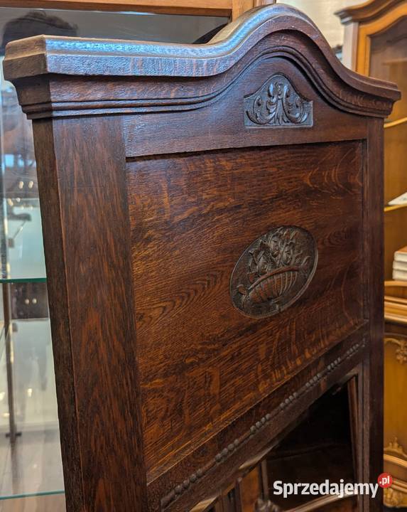 ładne dębowe lustro secesyjnesklep Dąbrowa śląskie Dąbrowa Górnicza