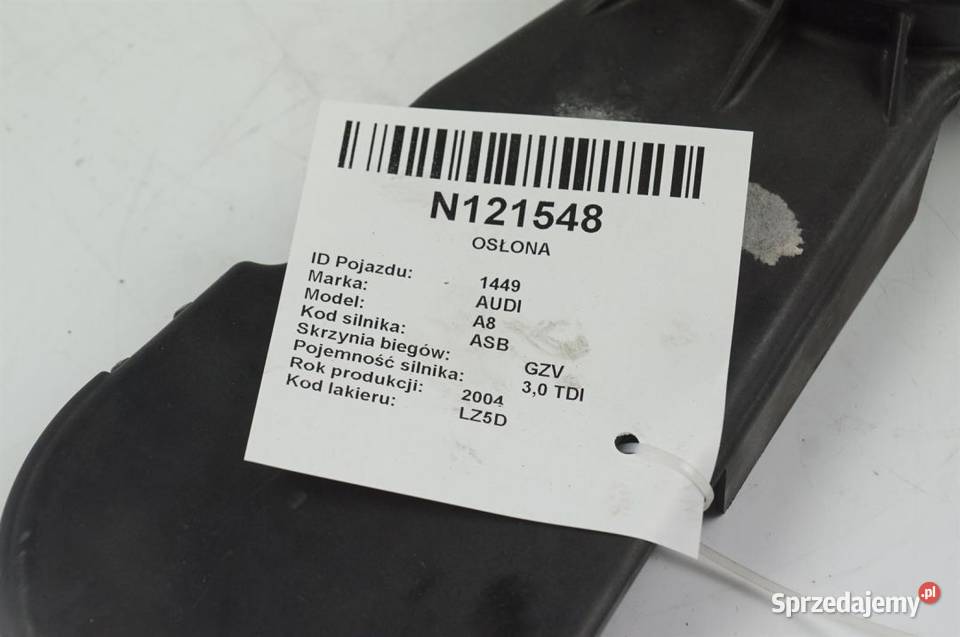 OSŁONA AUDI A8 D3 Lipno