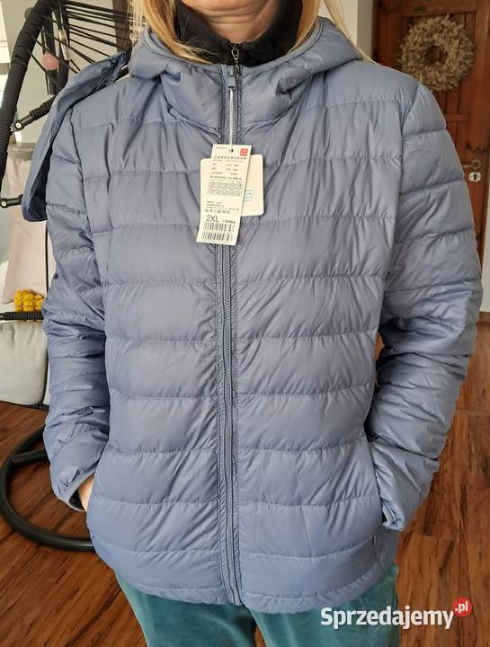 nowa szara cienka kurtka rozmiar z metki 2XL ale