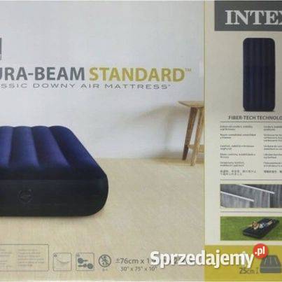 INTEX 64756 materac 191x76x25 dmuchany welurowy Materace i śpiwory wielkopolskie Przeźmierowo