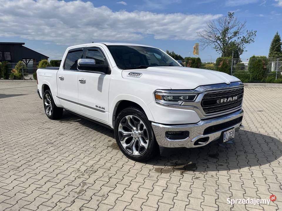 Ram 1500 57 Hemi Limited Crom RAMBOXY automatyczna opolskie Biała